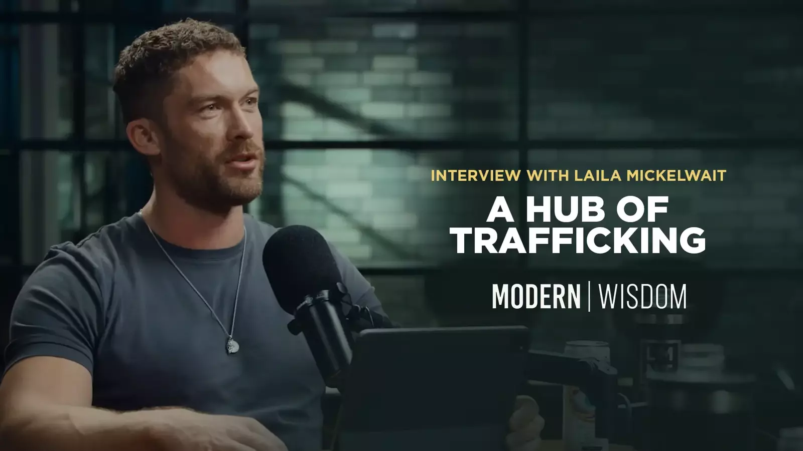 The Modern Wisdom podcast\'s interview with Laila Mickelwait
